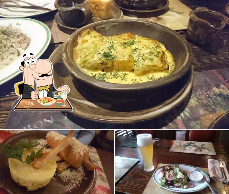 Блюда в "Кабачке"