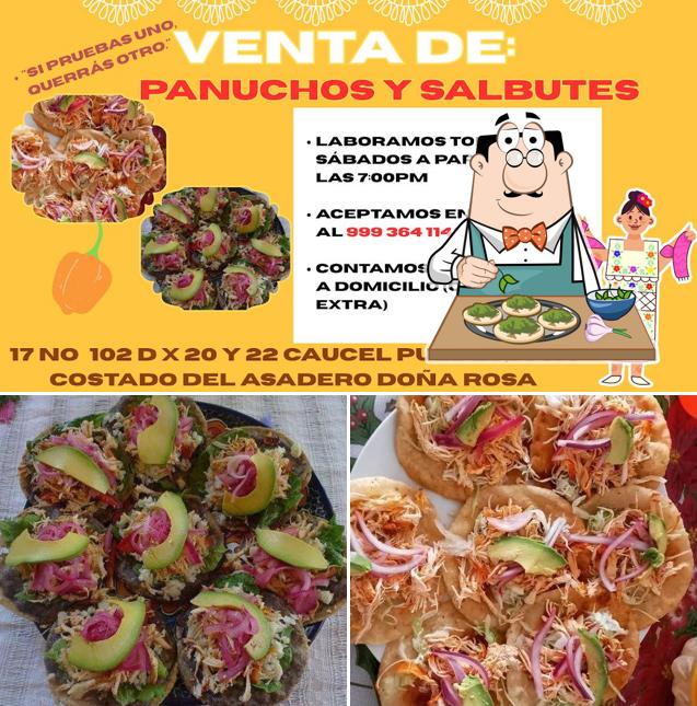 Panuchos y salbutes Dñ. Elia