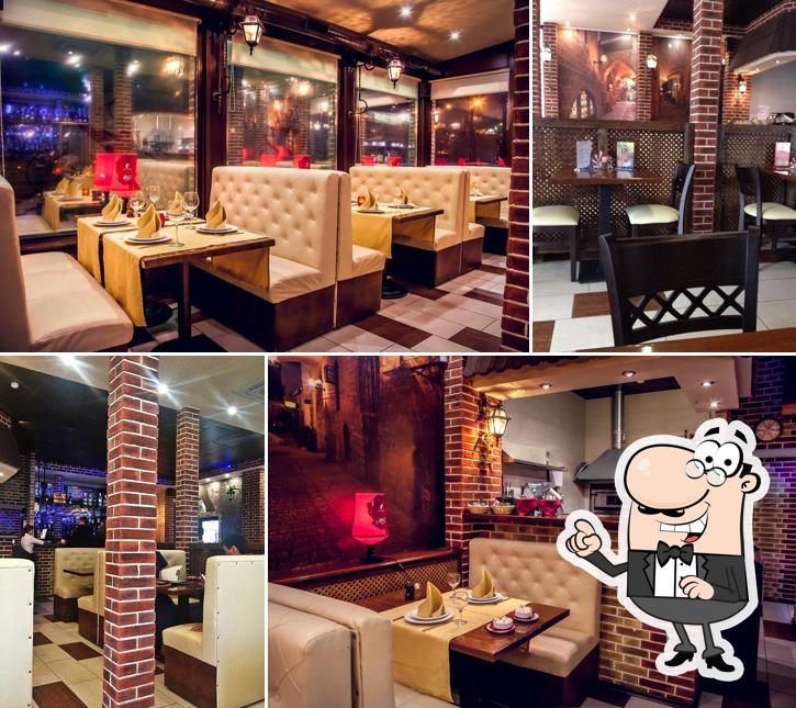 Интерьер "Пицца Рома"