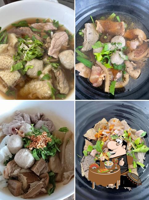 เกาเหลาเนื้อเฮียโตบางปะกง