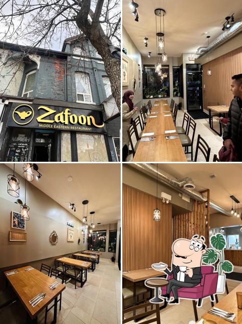 Zafoon Middle Eastern Restaurant.