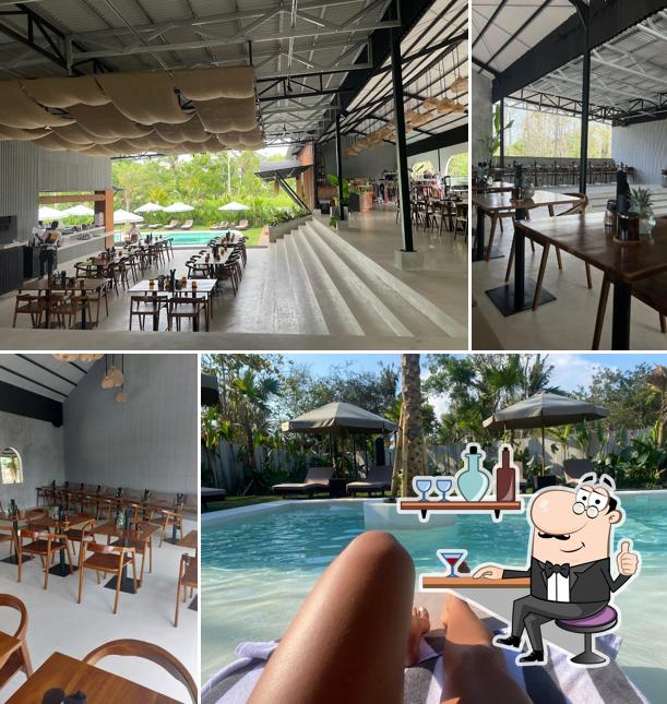 Lemanjá Uluwatu Cafe Bar Coworking Swimming Pool