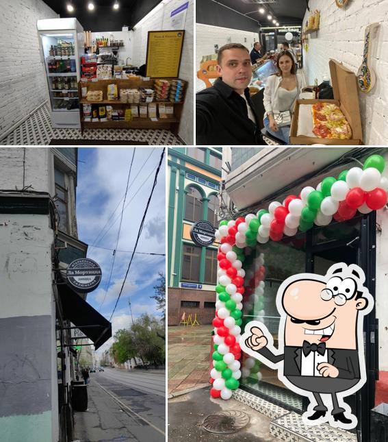 Посмотрите, как "Ла Мортацца" выглядит снаружи