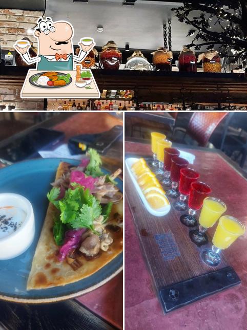 Еда в "Петровский Штофъ"