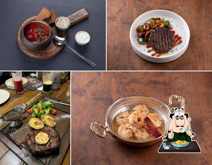 Блюда в ""Beef&Beer""