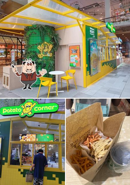 Potato Corner Central Si Racha