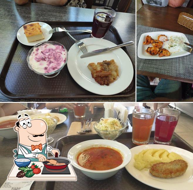 Курица с соусом карри в "Столовая"