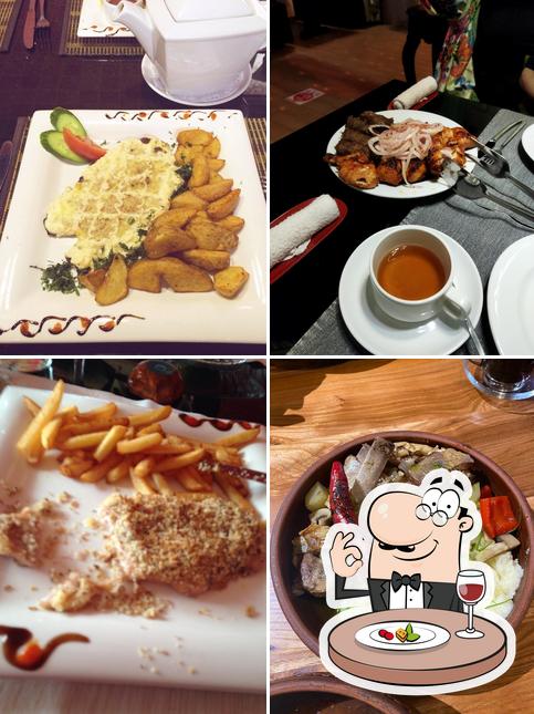 Блюда в "Гамбите"