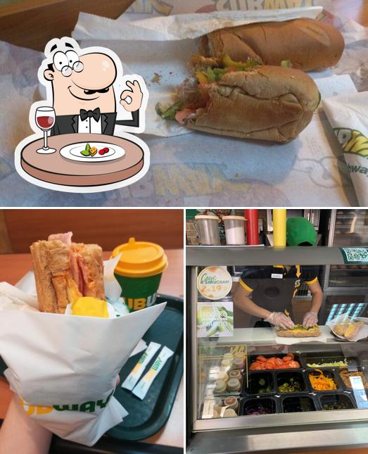 Блюда в "Subway"