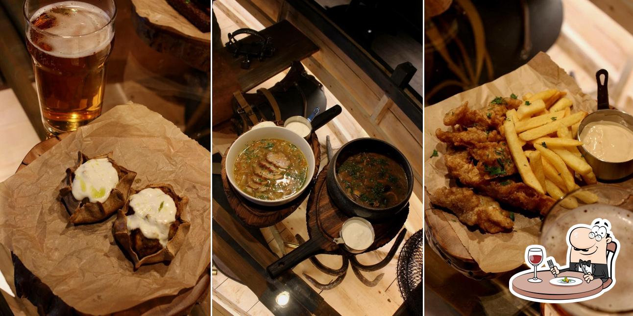 Еда в "Utepils by Хюгге"