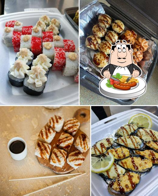 Еда в "Суши Даром"