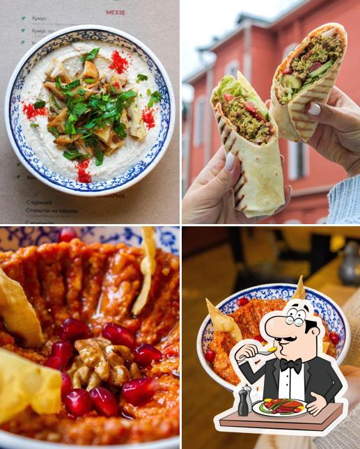 Блюда в "Laffa Laffa"