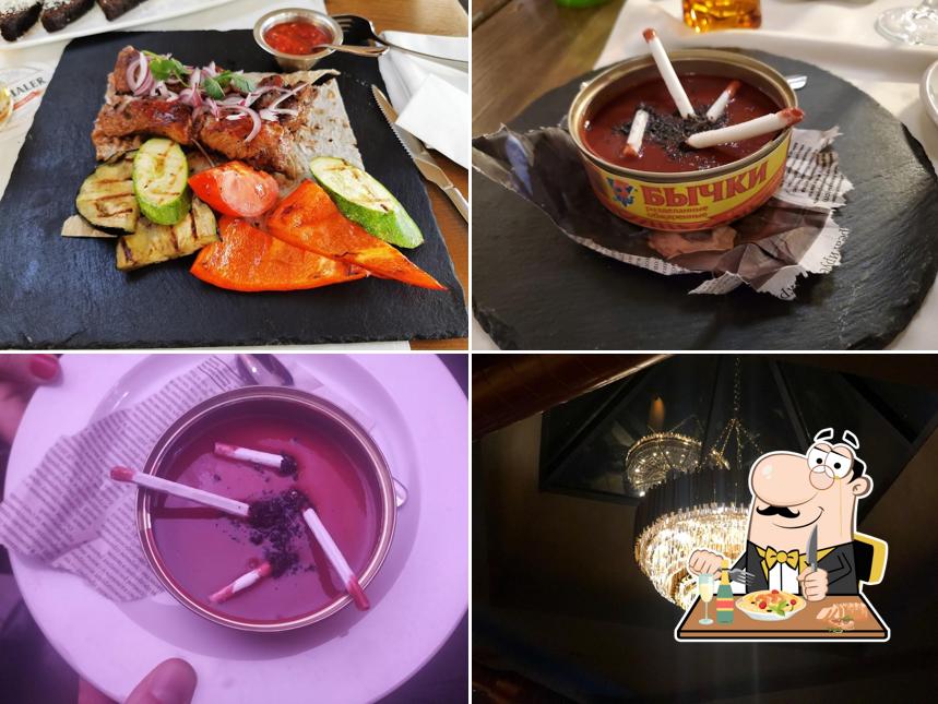 Блюда в "Brasserie Lambic"