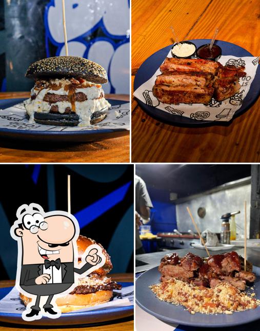 Black house burger