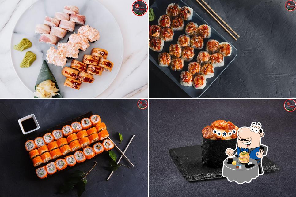 Еда в "Трате Сушечки"