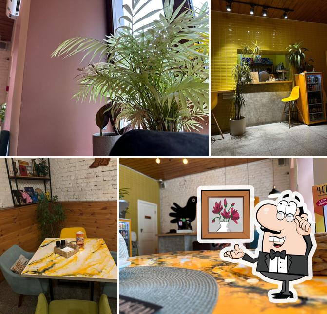 Посмотрите на внутренний интерьер "Чепухи Бургерной"