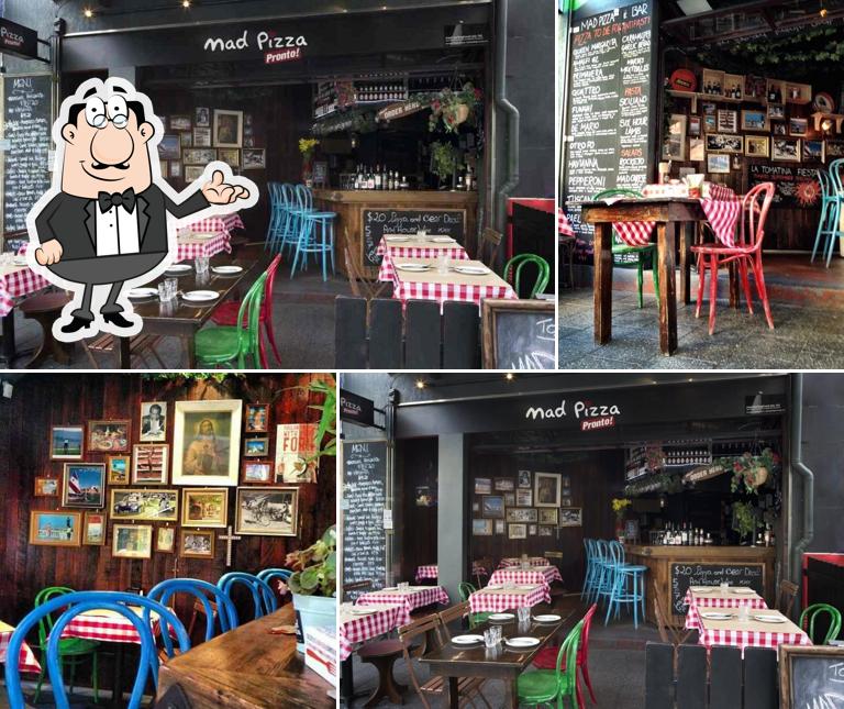 Mad Pizza E Bar Potts Point Pronto