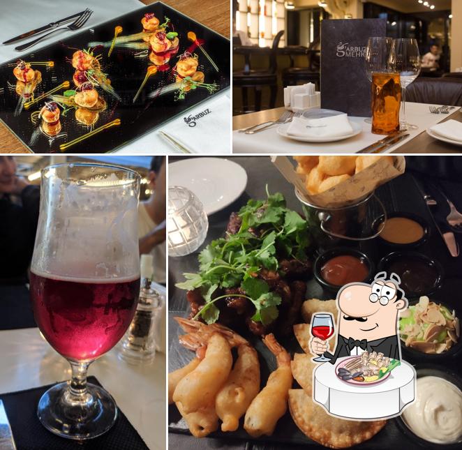 Гребешки в "Brasserie Lambic"