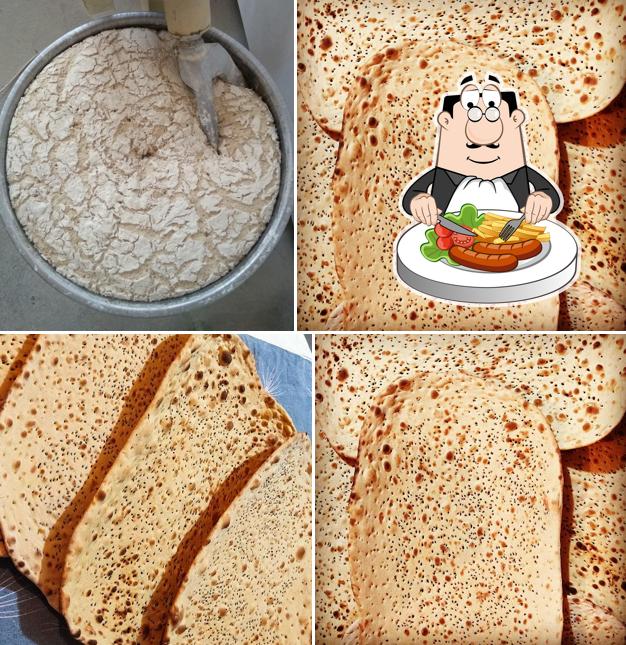 نان سنتی قلمکار