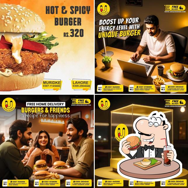 UNIQUE BURGER KAMOKE