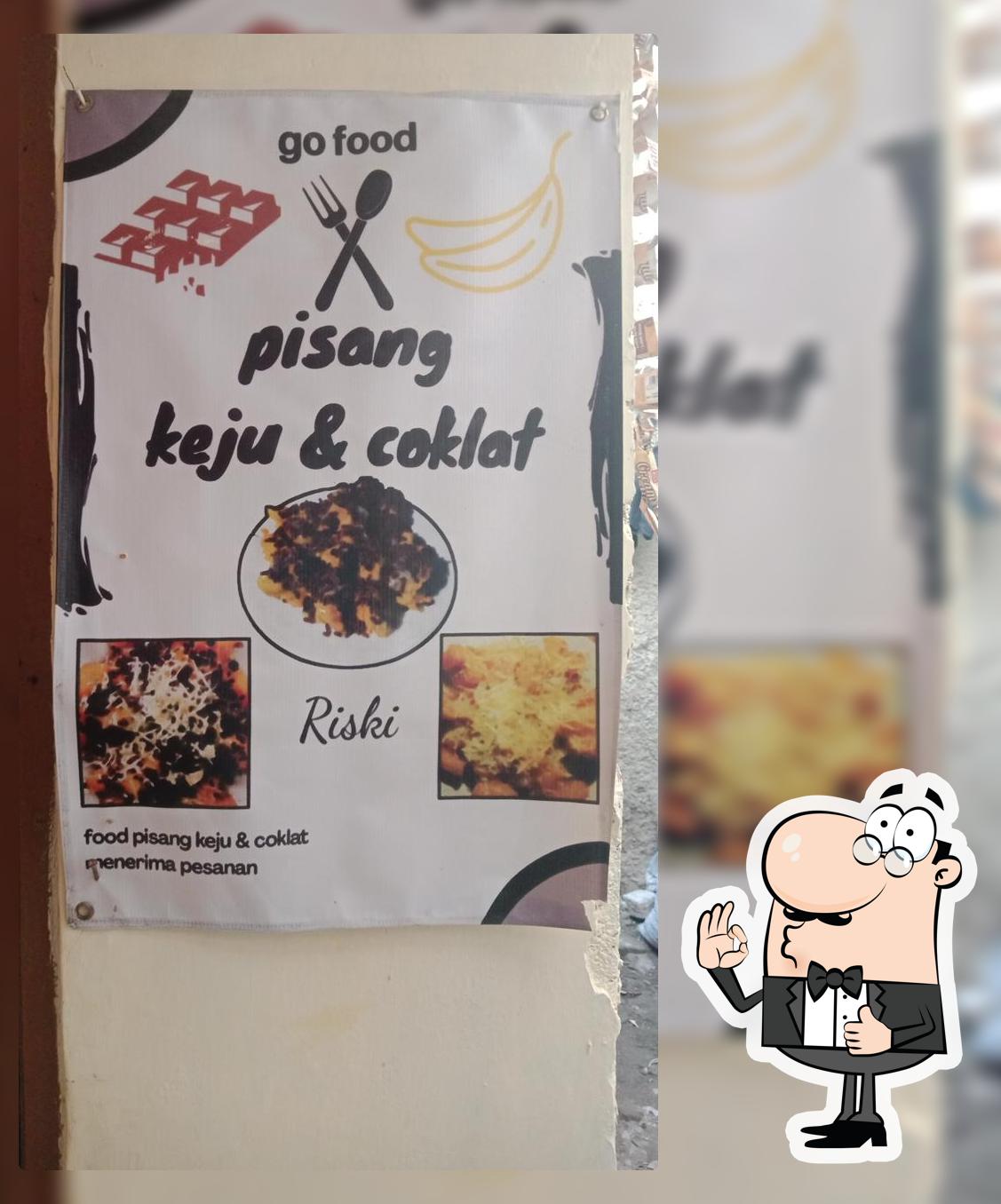 Pisang keju coklat Riski