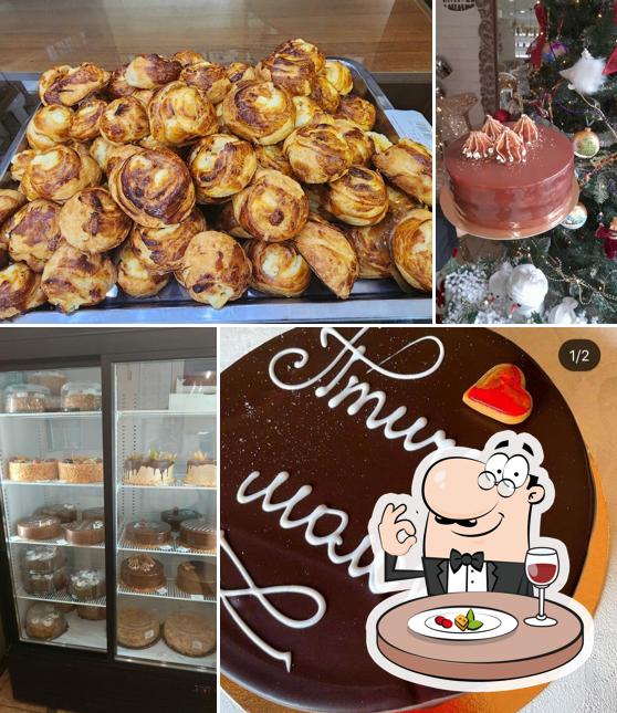 Блюда в "Выпечке Тулуза"