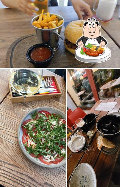 Сэндвич с рваной свининой в "Брюгге"