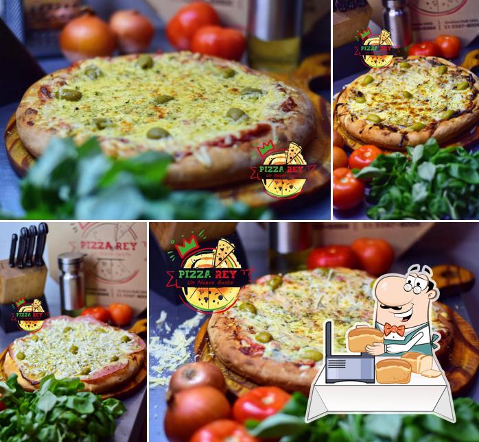 Pizza del rey Merlo