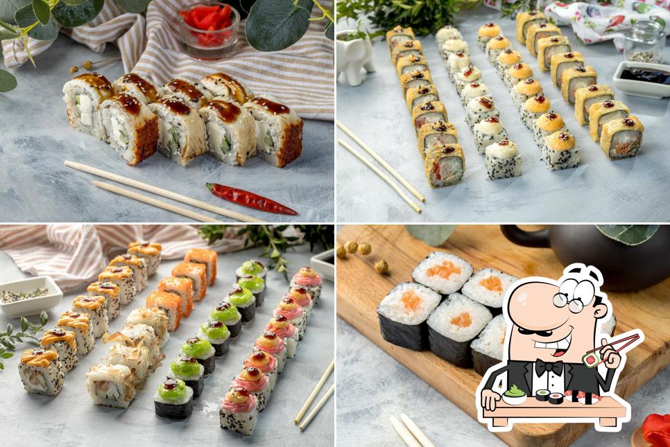 В "Sushi Moji" попробуйте суши и роллы