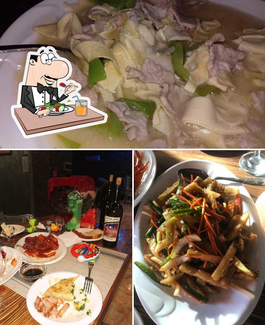 Еда в "Кафе Синьюй"