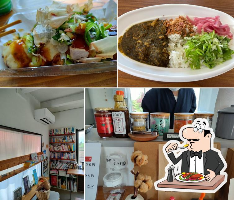 本棚カフェあざらしとしろくま