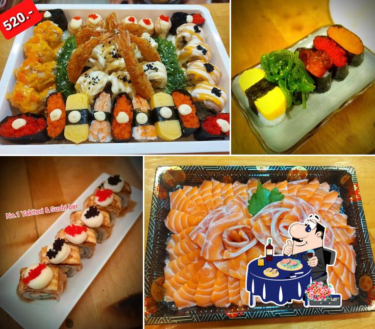 ยากิโทริชูชิ น้ำโสม