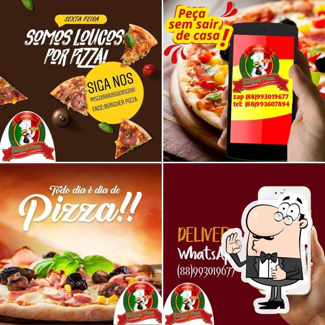 Burguer pizza