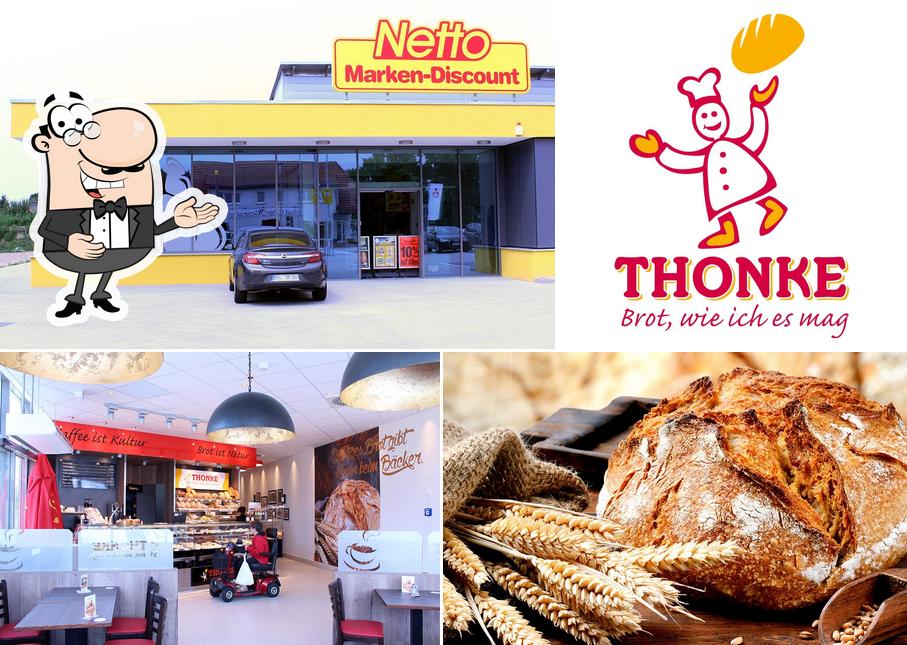 Bäcker Thonke Rathenow, im NETTO-Markt, Curlandstraße