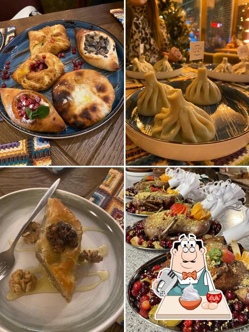 "The Жарим По-грузински" представляет гостям разнообразный выбор сладких блюд