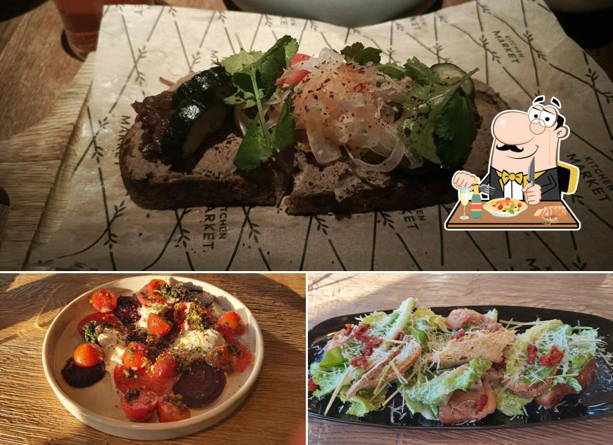 Еда в "Kitchen market"