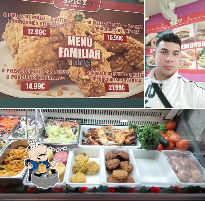 SPICY FRIED CHICKEN & PIZZA