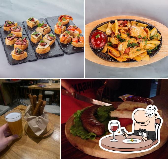 Блюда в "The Rocket"