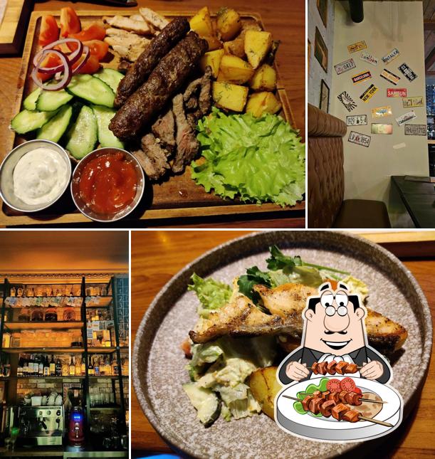 Еда в "Хоппер"