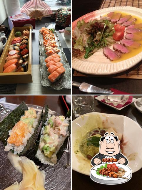 Еда в "Цветении сакуры"