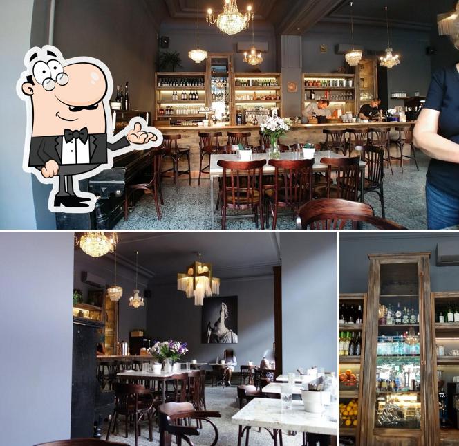 Интерьер "Saviv израильского бистро"