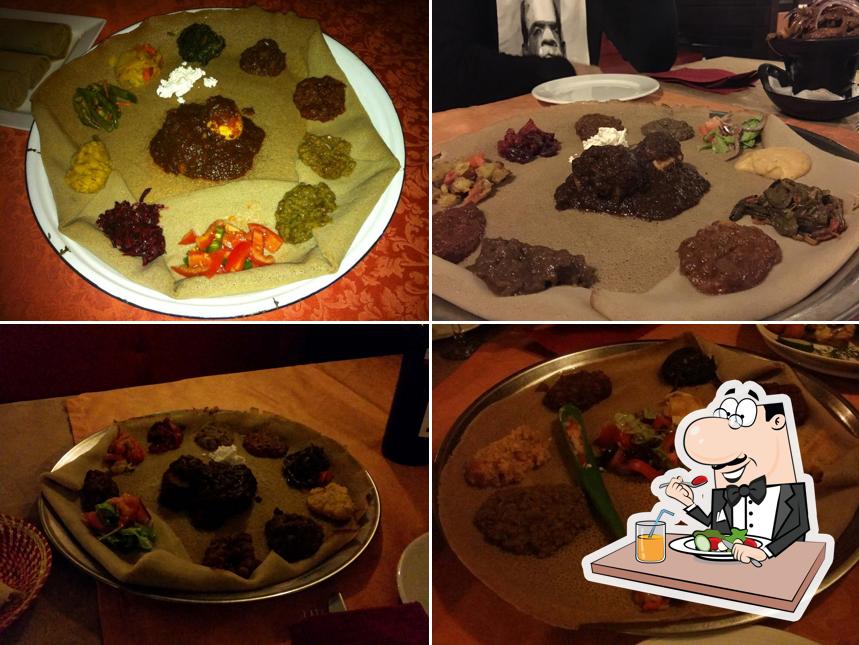 Блюда в "Аддисе Абеба"