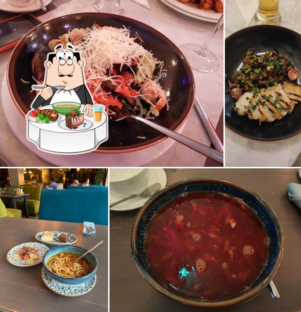 Китайский кисло-острый суп в "Benjamin"