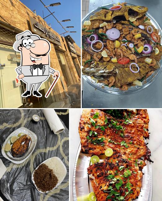 مطعم سوق الأسماك الطازجة