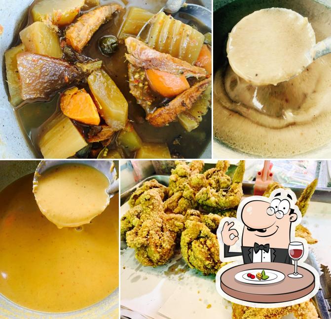 ขนมจีนไก่ทอดป้าถา