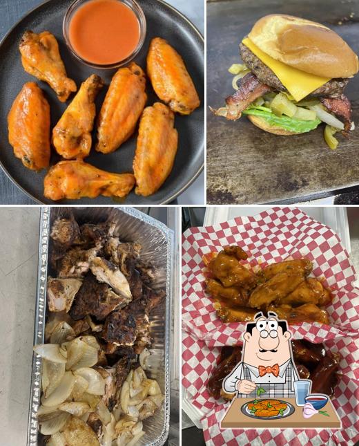 Pollos al carbón-charcoal chicken