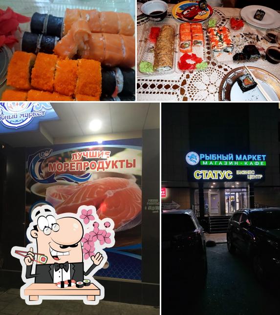 Закажите различные сеты суши