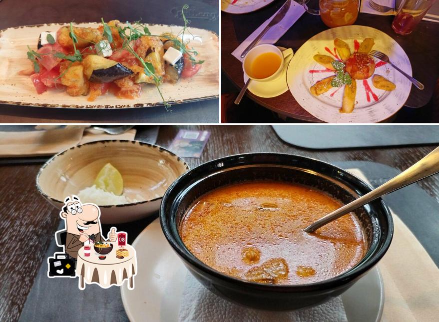 Еда в "Grill саде"