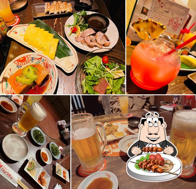 Okinawan cuisine Kingyo Hanare