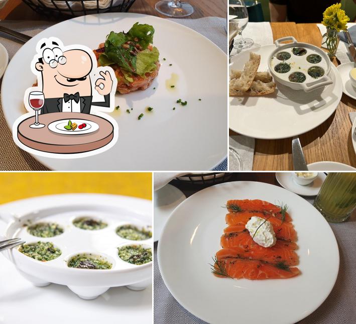 Улитки в "Le carré"